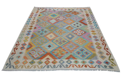 Kelim - Afghan (203x153 cm) - German Carpet Shop