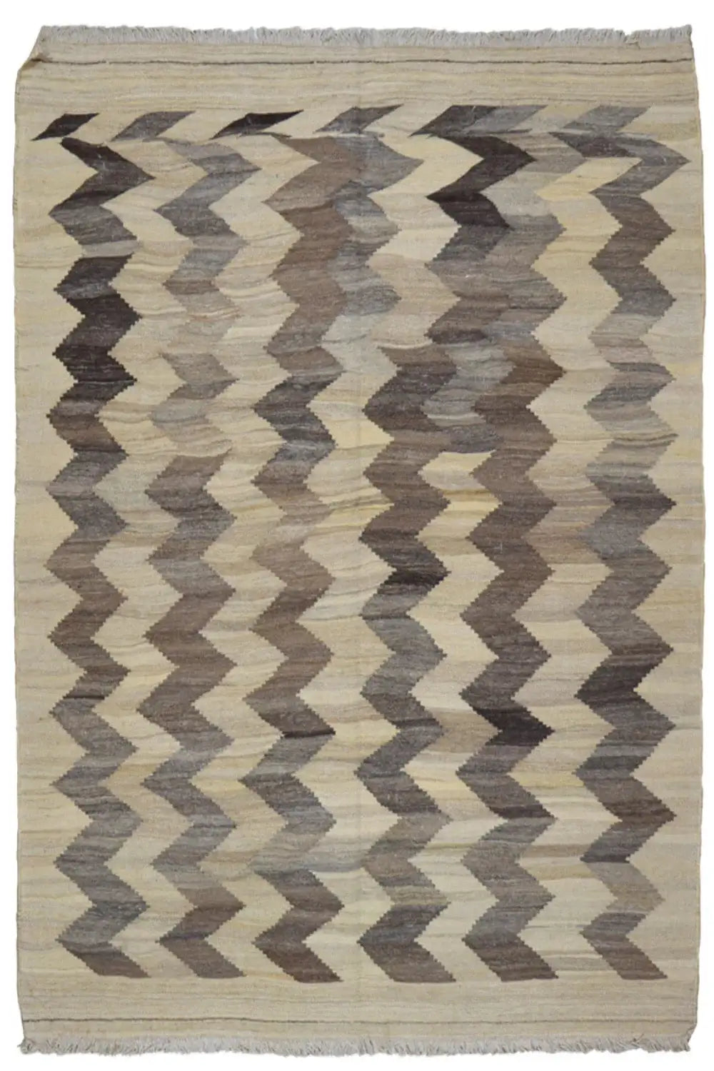 Kilim Qashqai - 203170 (224x158cm) - German Carpet Shop