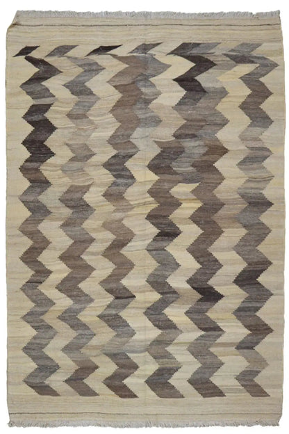 Kilim Qashqai - 203170 (224x158cm) - German Carpet Shop