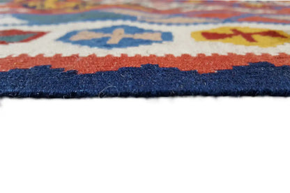 Kilim Qashqai - 307036 (249x180cm) - German Carpet Shop