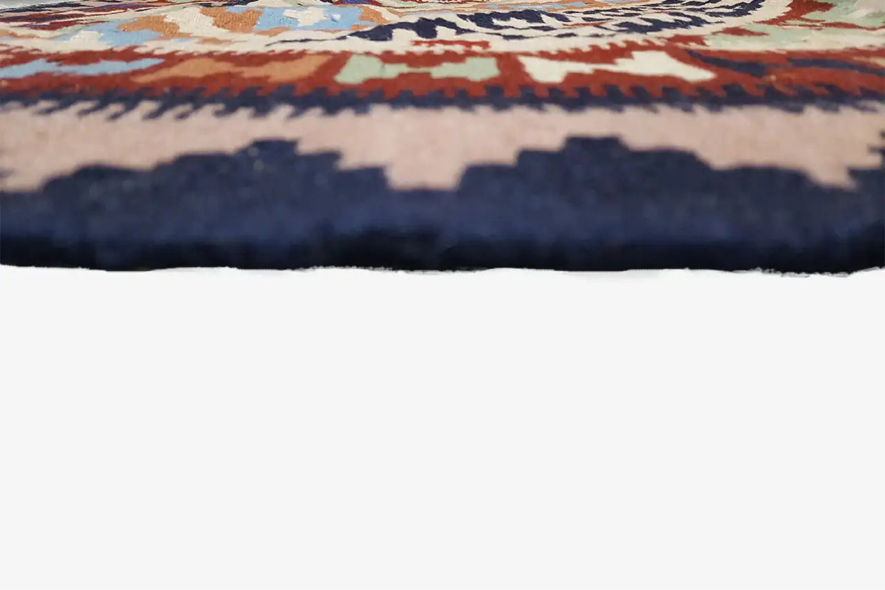 Kilim Qashqai - Multicolor 6PL 145x103 cm - German Carpet Shop